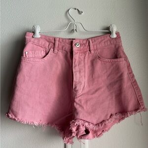 Zara pink Jean shorts